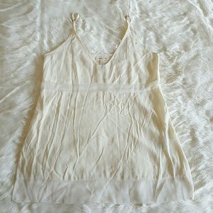 Silence + Noise Sheer Cream Colored Camisole EUC